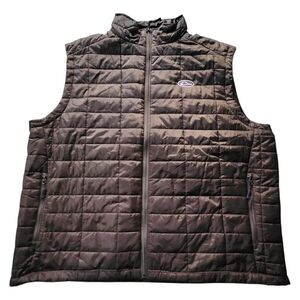 Drake Brown Men's Quilted Puffer Vest. Sz. 2XL